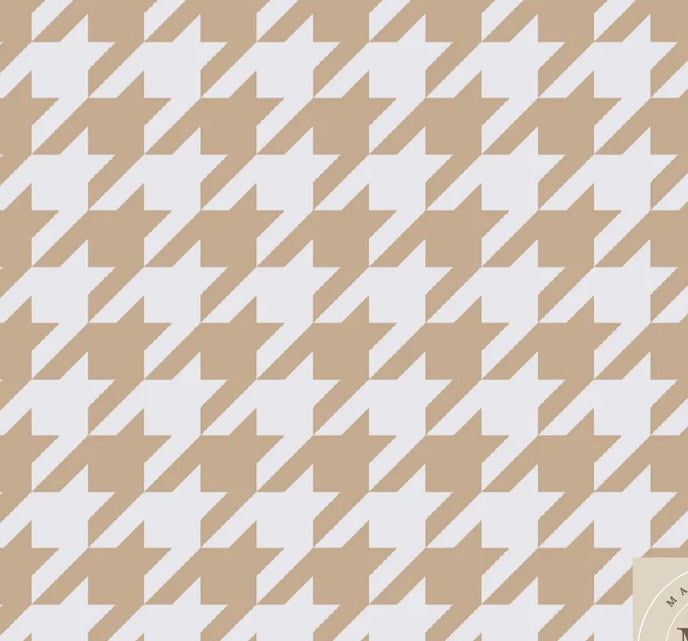 Houndstooth Shopping Trolley Seat Cover