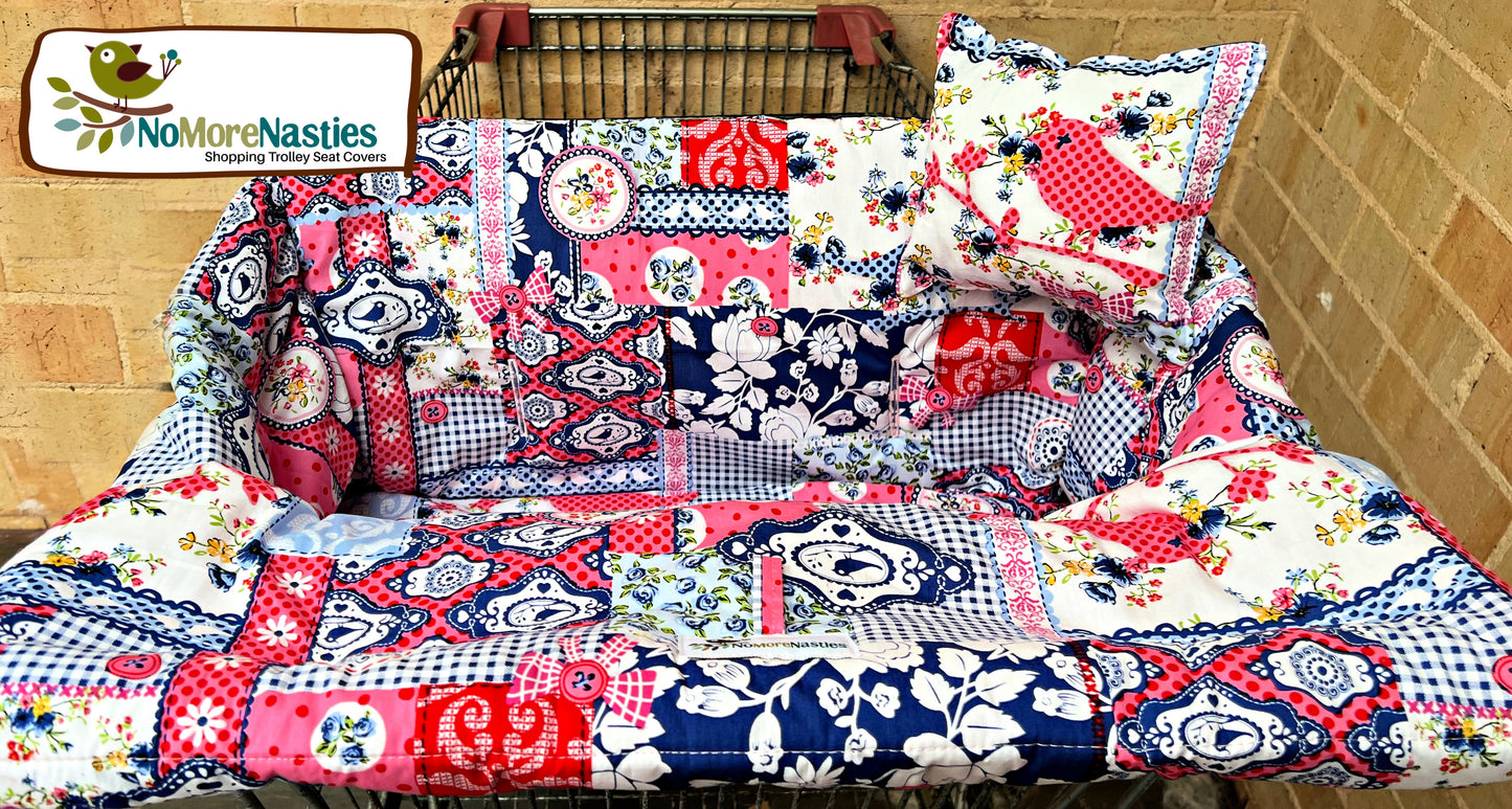 Paris Deluxe Shopping Trolley Seat Cover