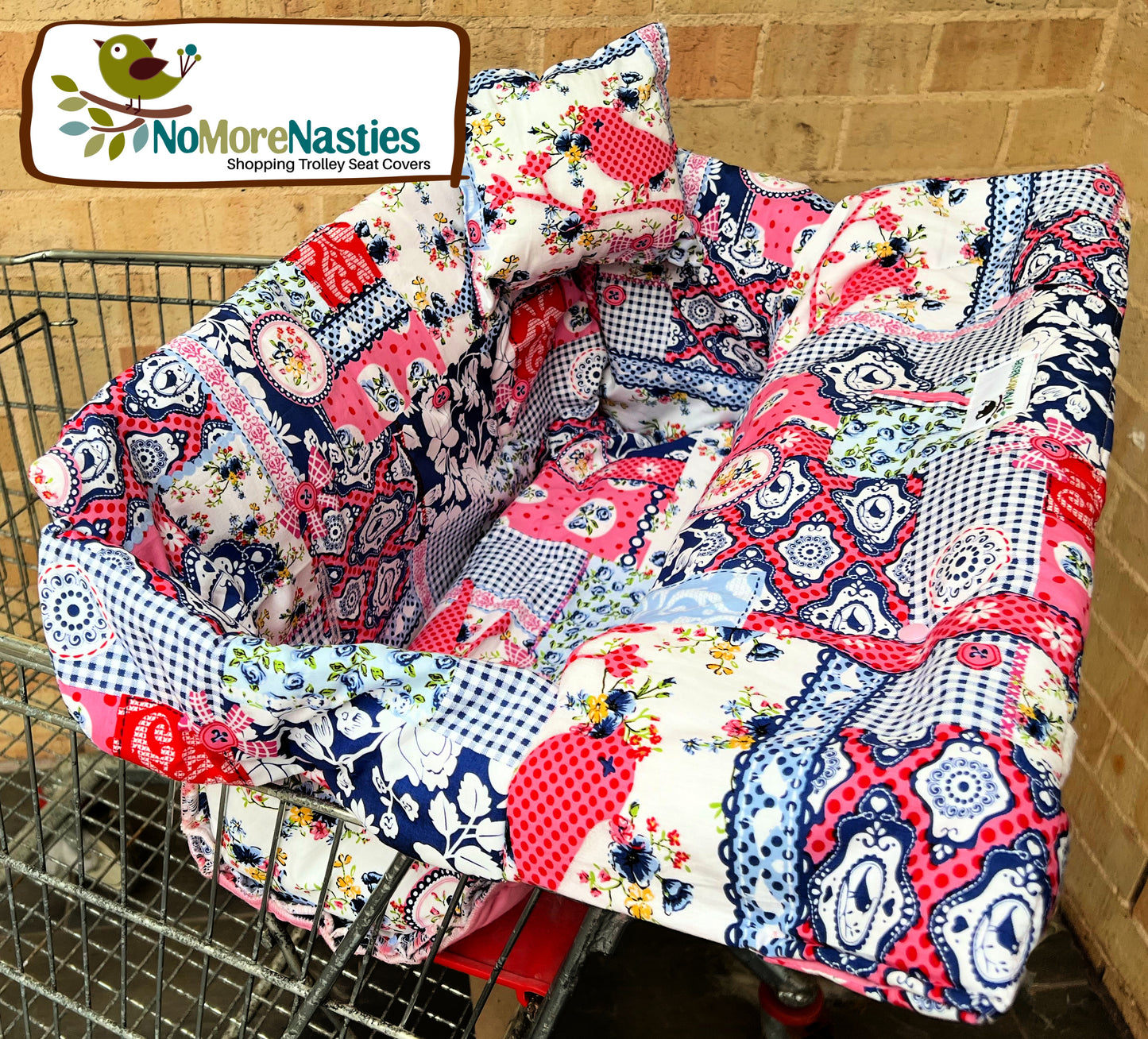 Paris Deluxe Shopping Trolley Seat Cover