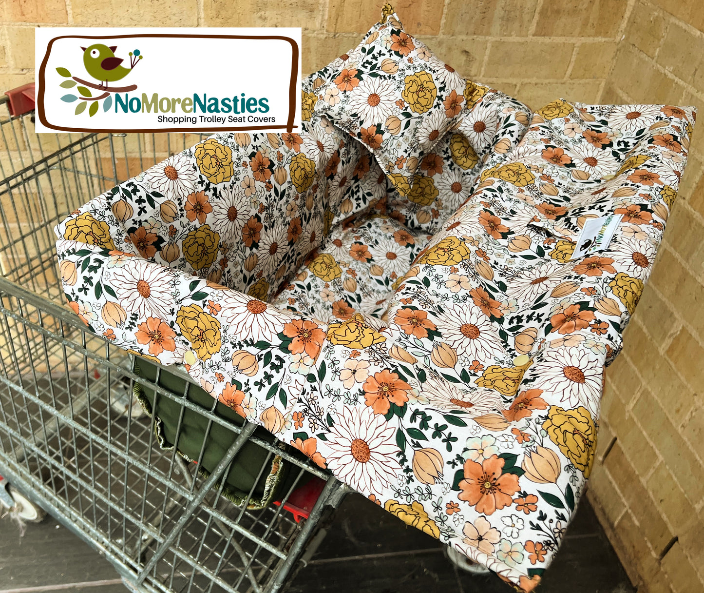 Greta Deluxe Shopping Trolley Seat Cover