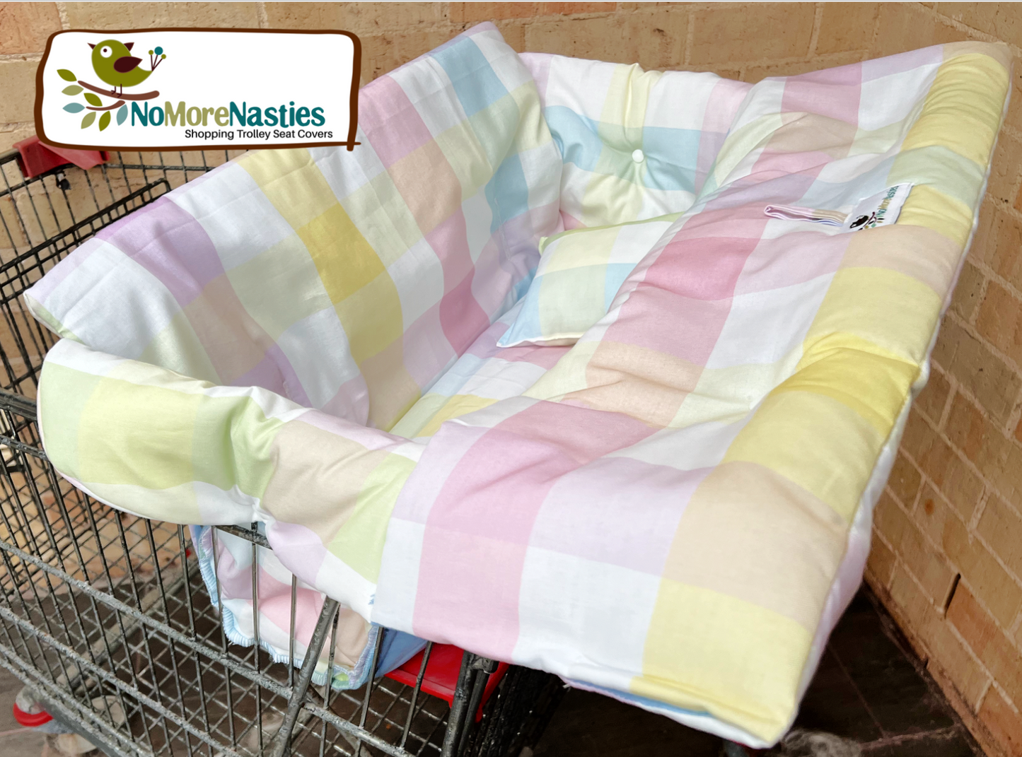 **NEW RELEASE** Patsy Shopping Trolley Seat Cover