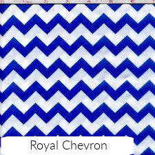 Royal Chevron Shopping Trolley Seat Cover