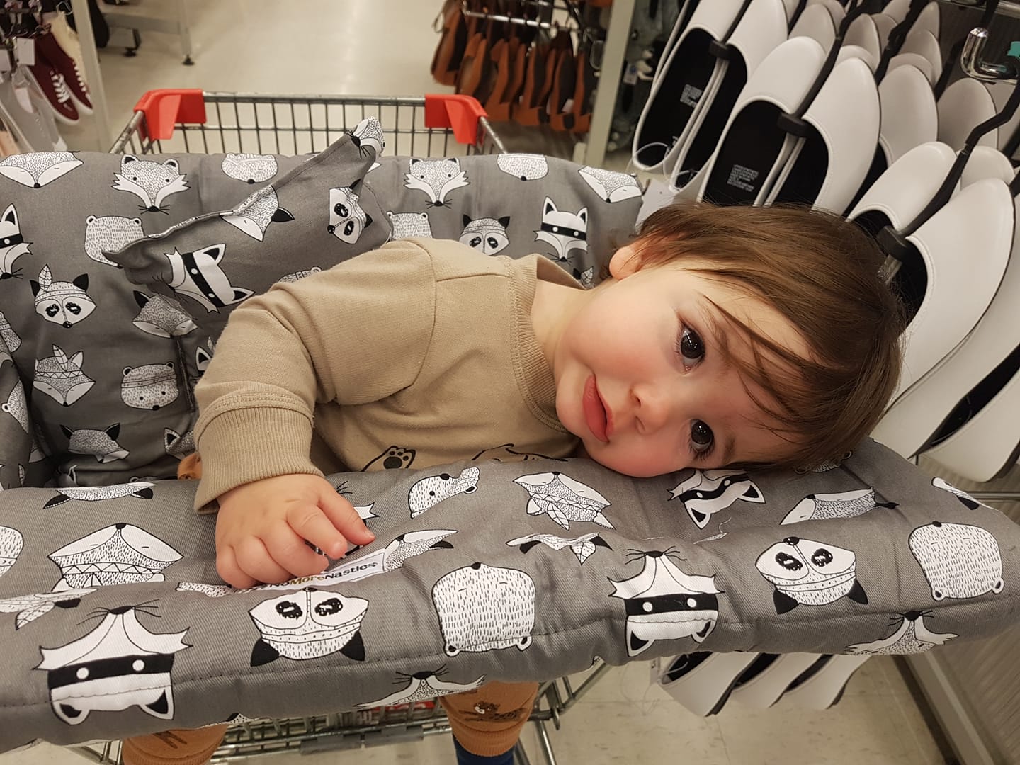 Critters Shopping Trolley Seat Cover