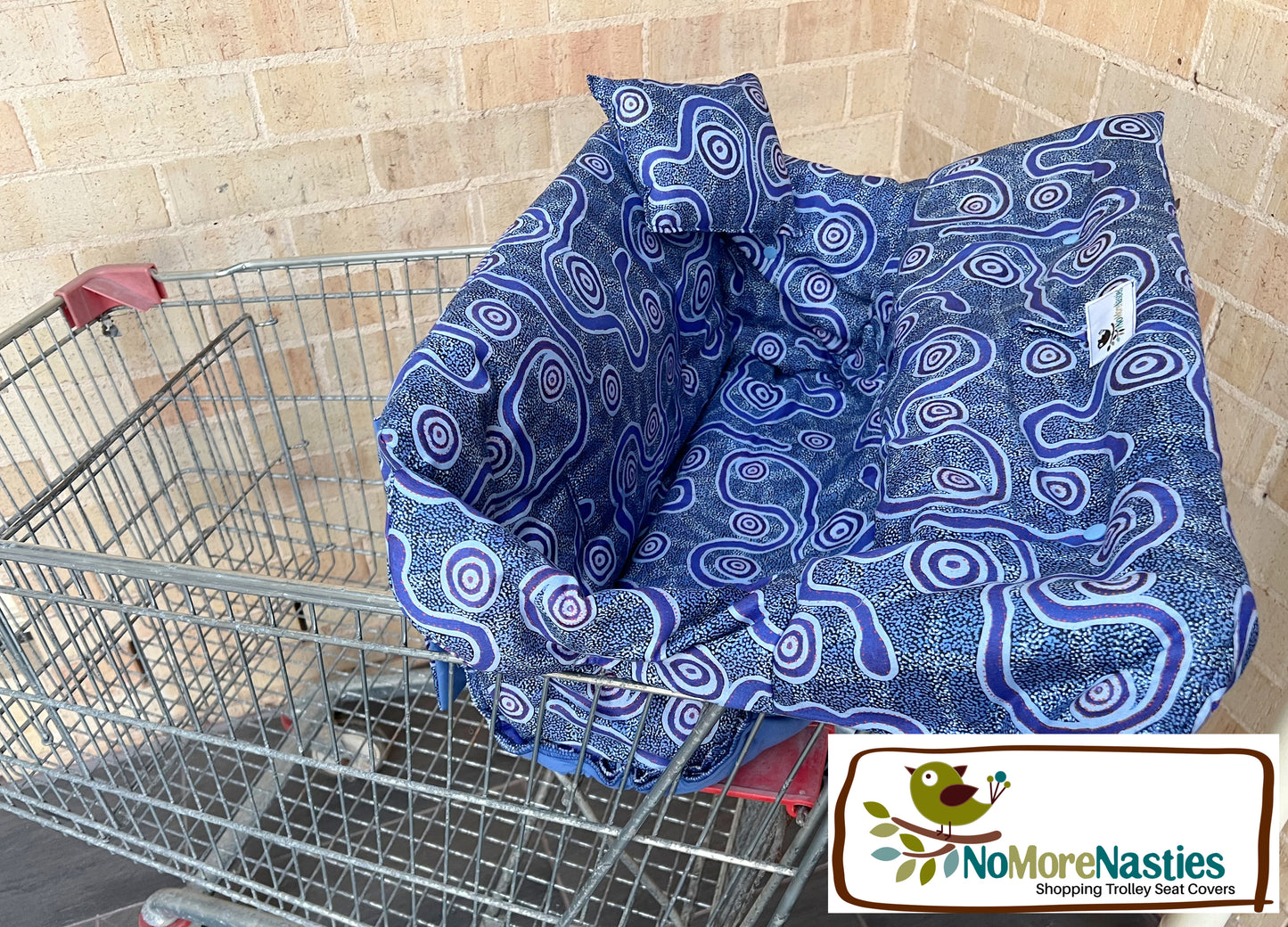 Snake Dreaming Deluxe Shopping Trolley Seat Cover