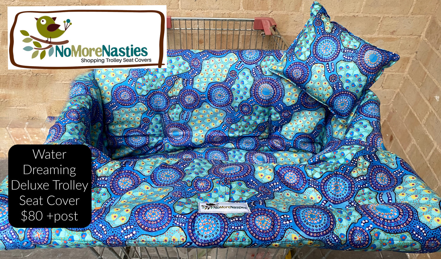 Water Dreaming  Deluxe Shopping Trolley Seat Cover